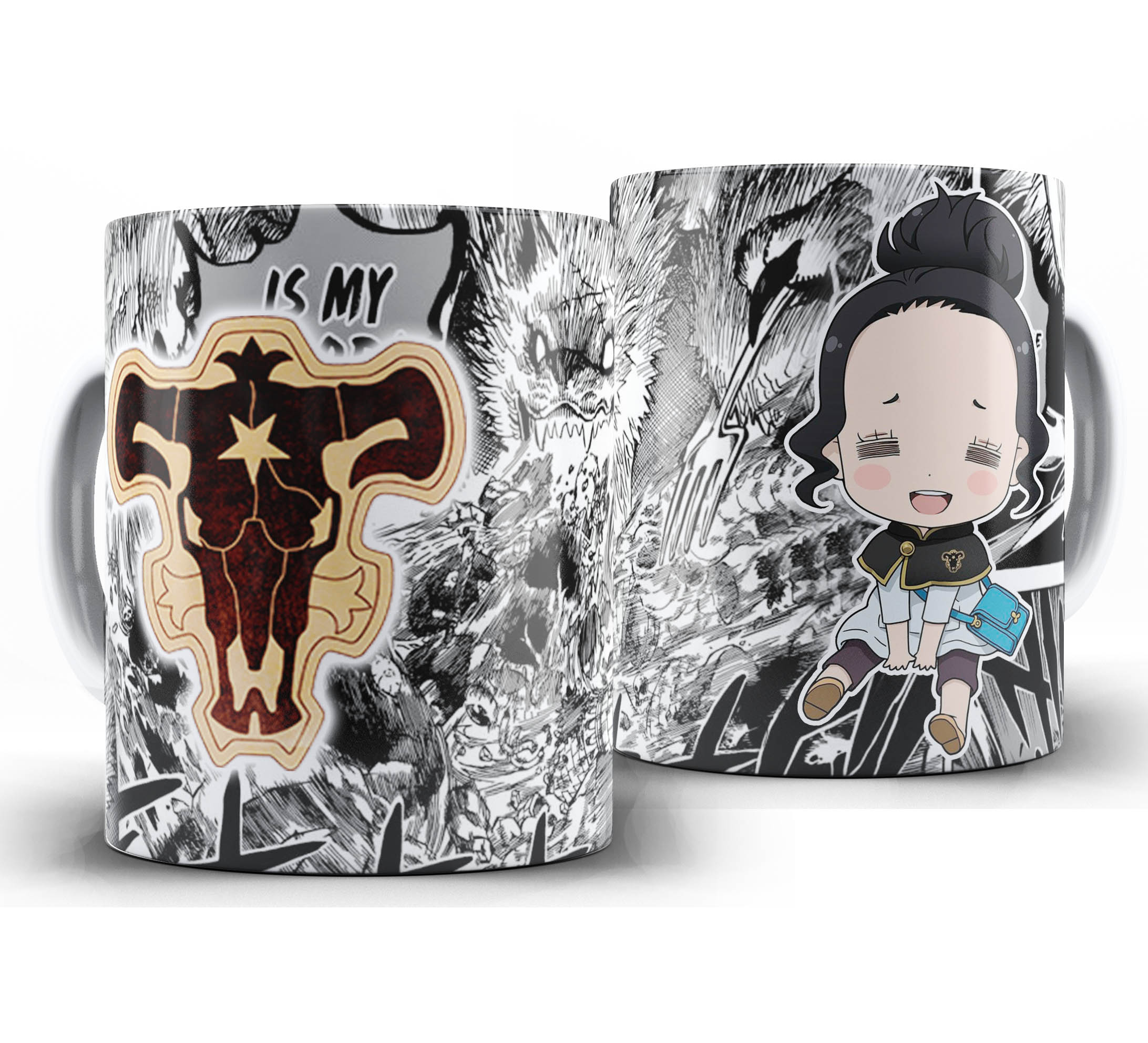 Caneca Anime - Black Clover Chibi - Charmy